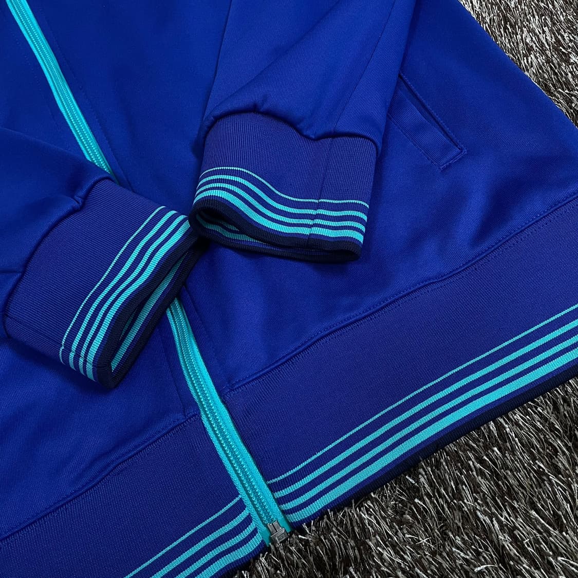 아디다스 adidas 블루 첼시 빅로고 트랙탑 져지 110 상품이미지4