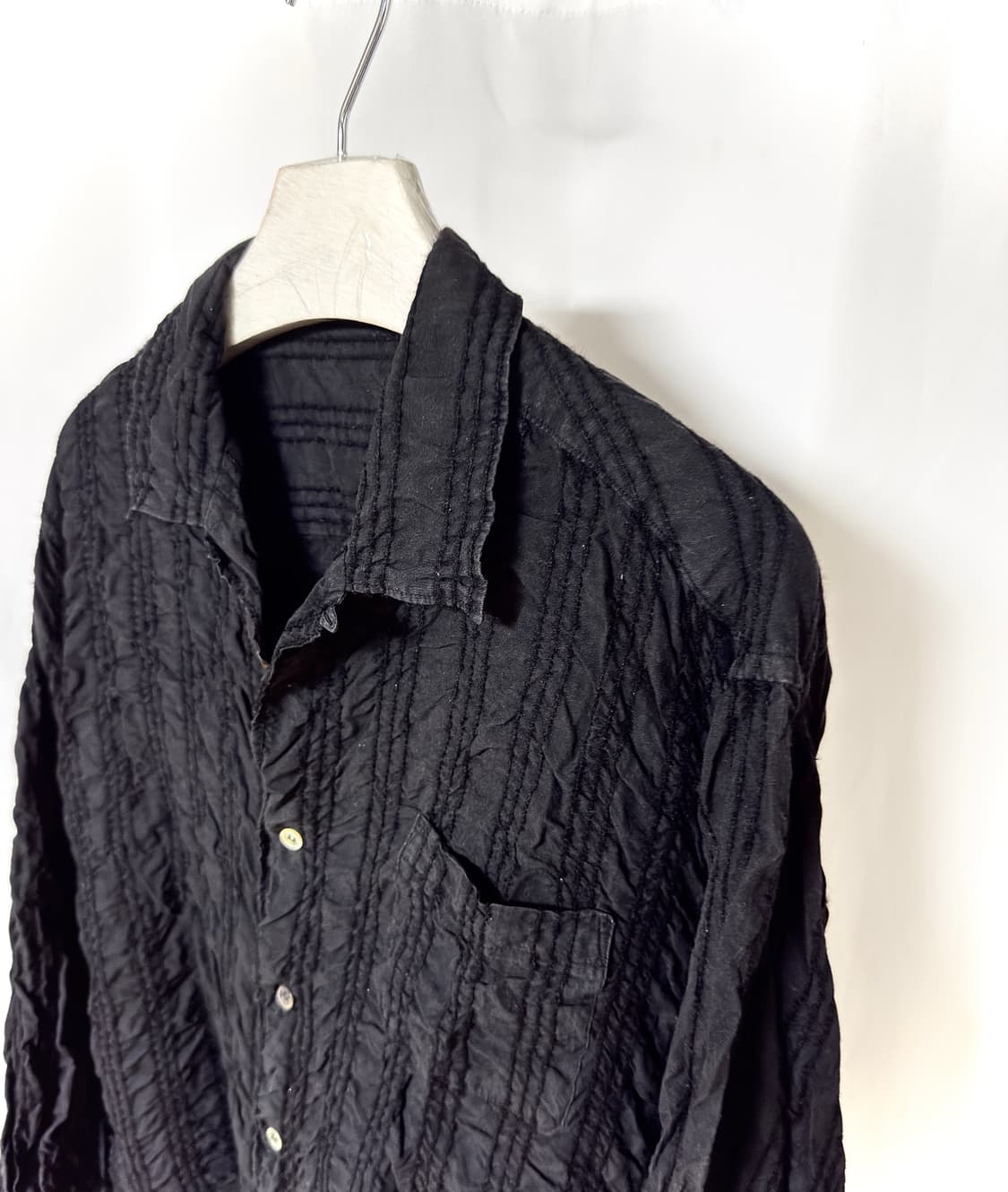 Yohji Yamamoto 90s (축융) Crinkle 셔츠 상품이미지2