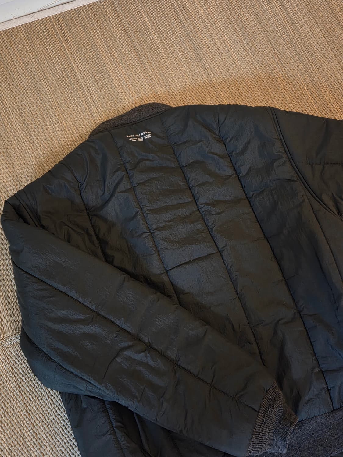 25Fw 엔즈앤드민즈 퀼팅자켓 L 상품이미지6