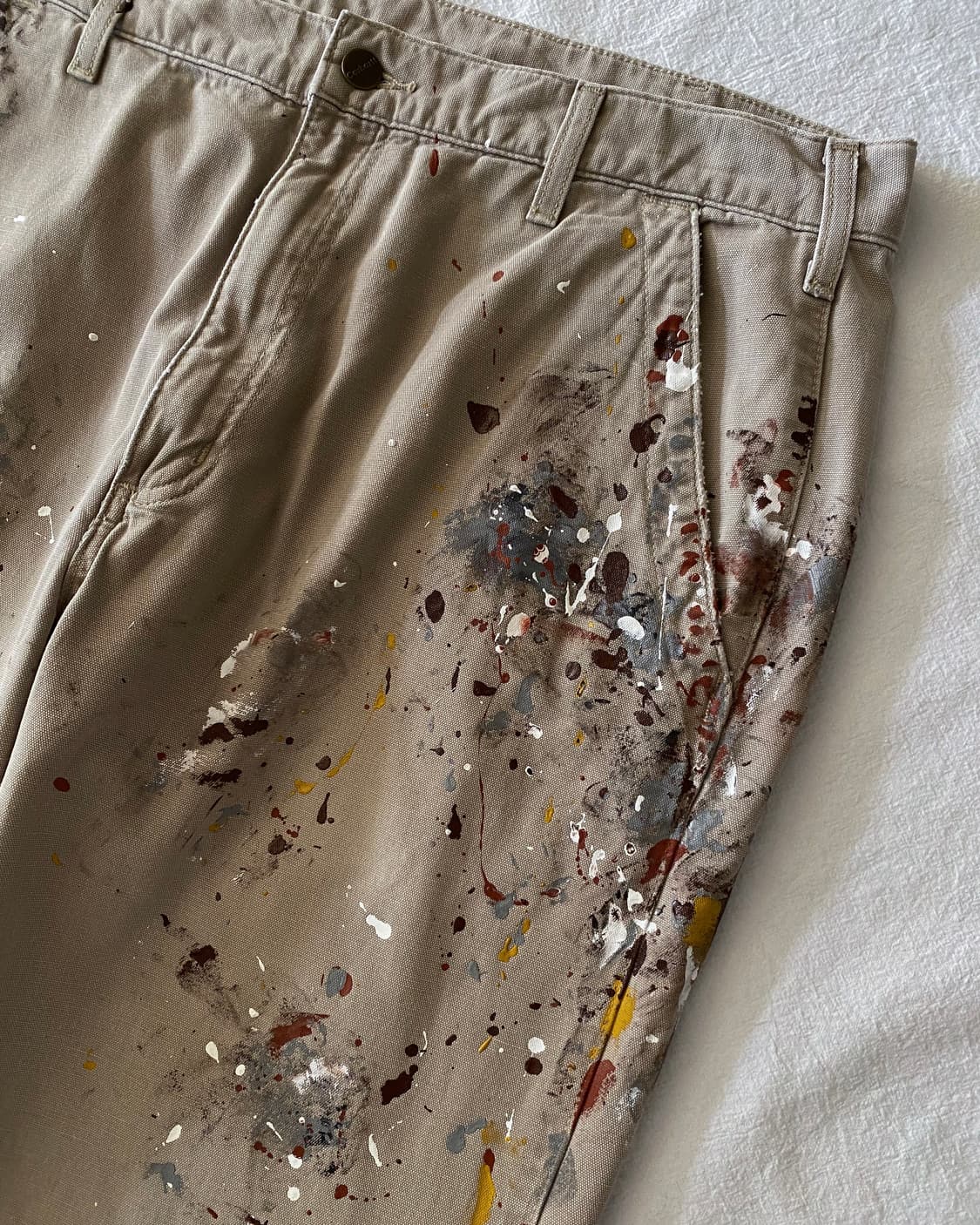 칼하트 페인팅 워크 팬츠 상품이미지3