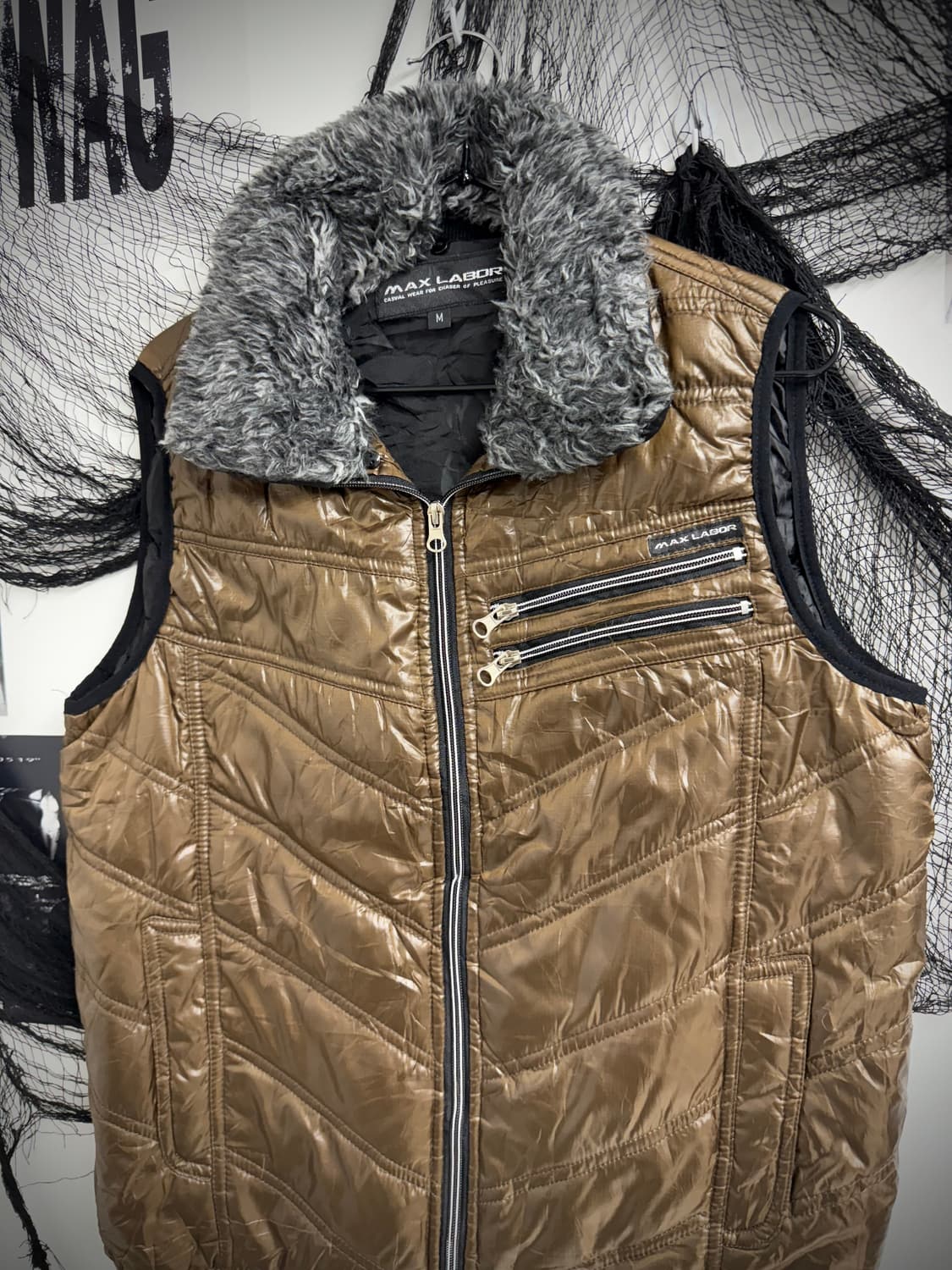 00s mood fur vest 상품이미지2
