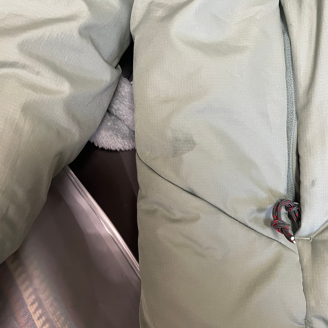 [M] 클라터뮤젠 로딘 프리마로프트 실버 퓨어 후디 자켓 상품이미지6