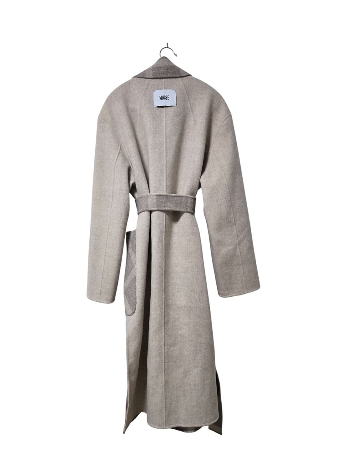 뮤제 리버시블 캐시미어 혼방 코트 상품이미지5