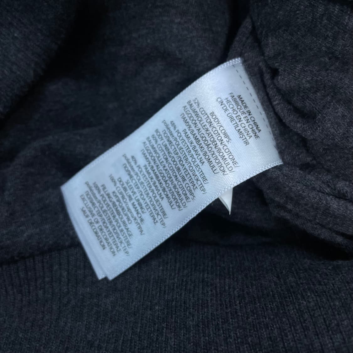 폴로 랄프로렌 포니 로고 패디드 경량 자켓 차콜 상품이미지5