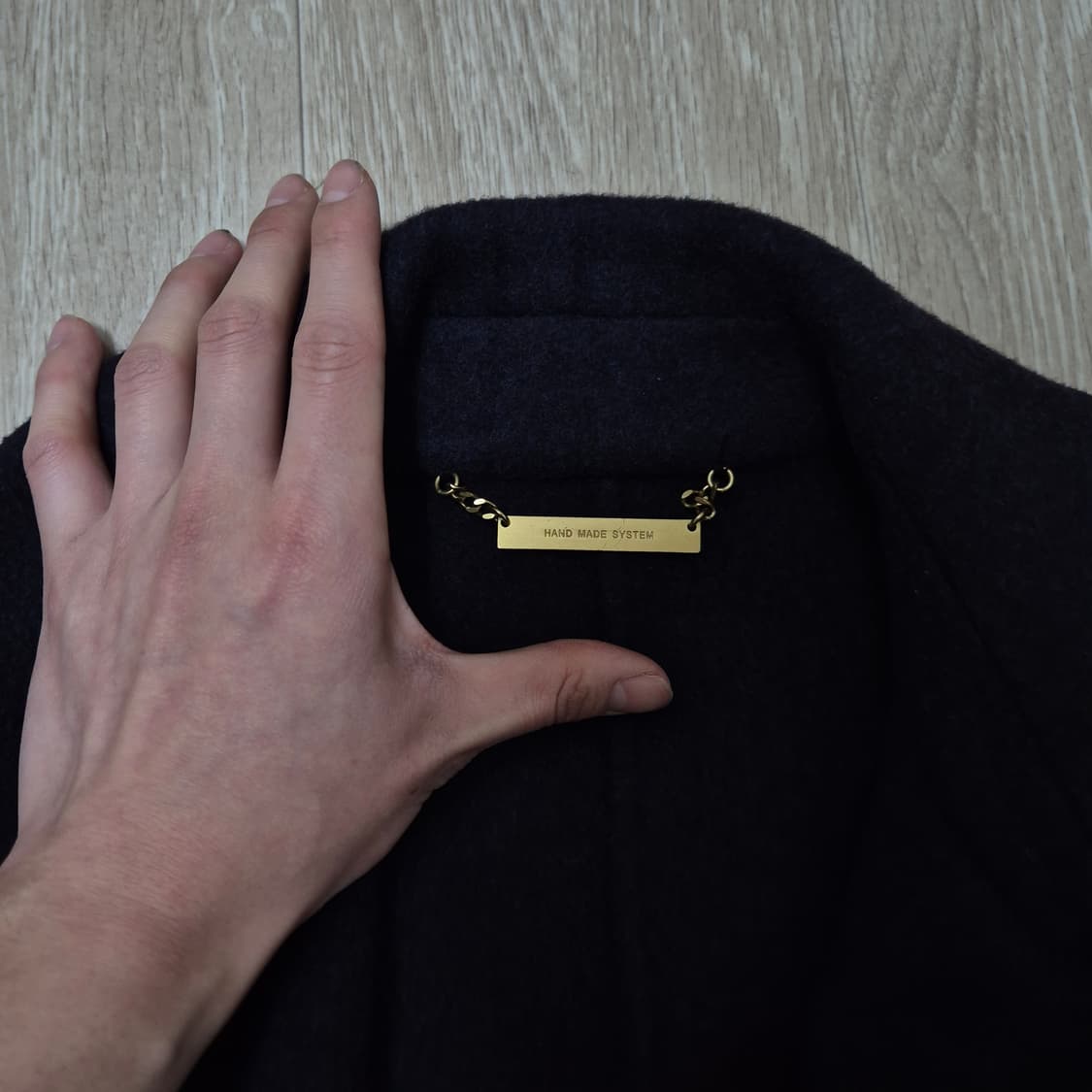 한섬 시스템 여성 핸드메이드 모직 캐시미어 코트 82-94-160 상품이미지5