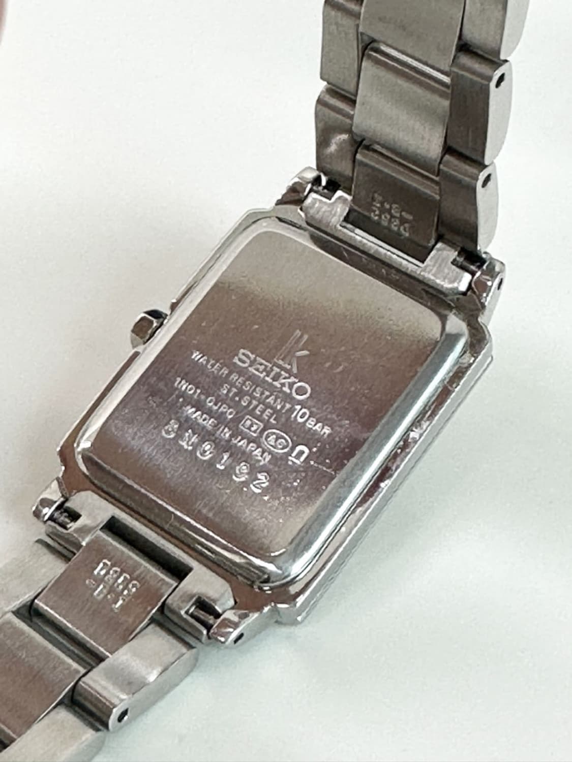 seiko / 세이코 루키아 스퀘어 실버 쿼츠 여성 시계 상품이미지9