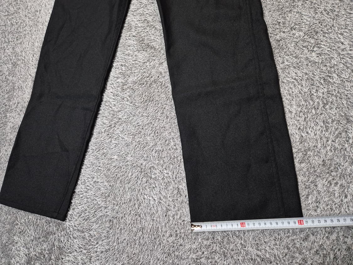 에잇세컨즈 남성 블랙솔리드 스트레이트 팬츠 84 상품이미지10