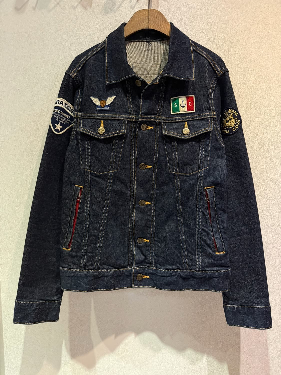 SINACOVA 데님 자켓(Made In Japan) 상품이미지2