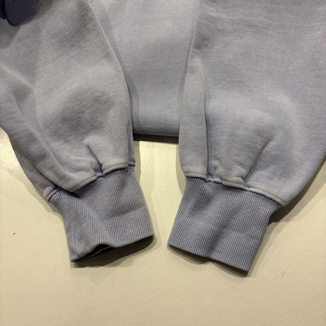 [M] 디스이즈네버댓 피그먼트 워싱 후드티 하늘 C615 상품이미지7