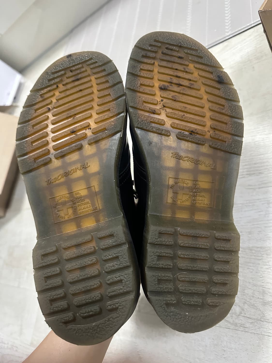 닥터마틴 1461 스무스 블랙 uk7 상품이미지5