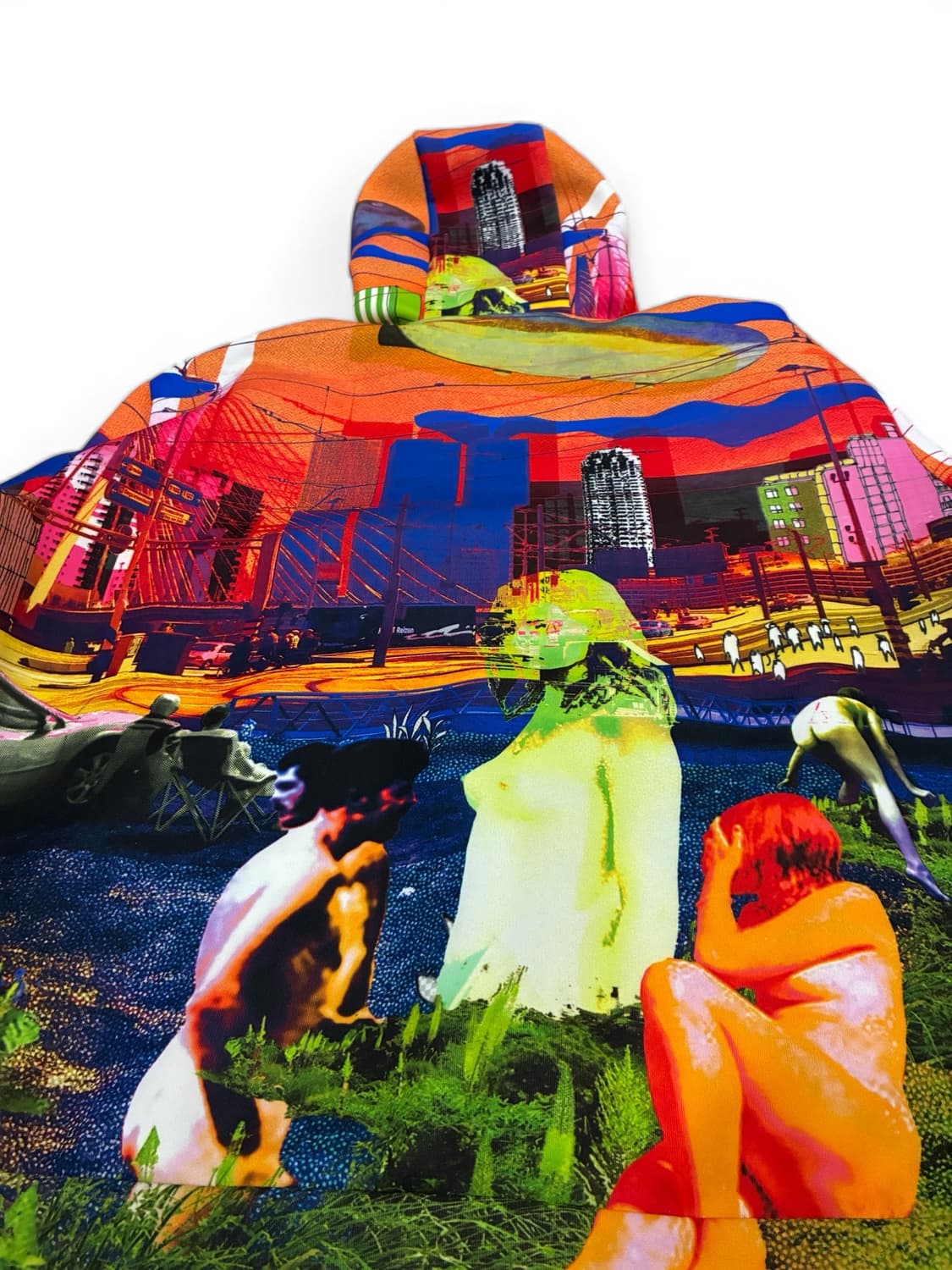 ss19 프라다 사이키델릭 후드티 상품이미지4