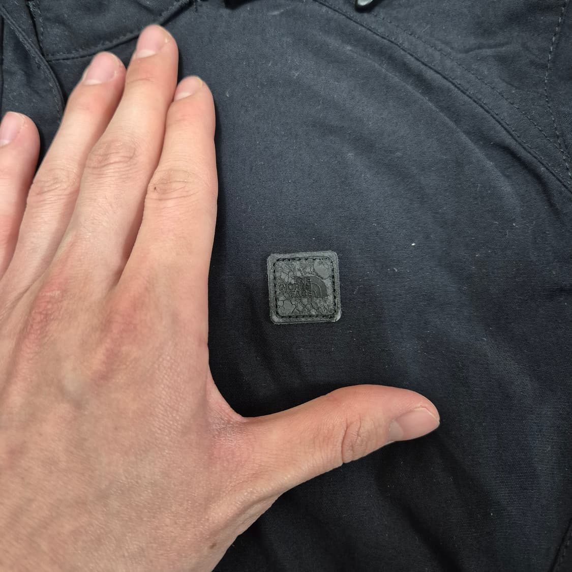 노스페이스 박스로고 후드 바람막이 자켓 M(85) 상품이미지4