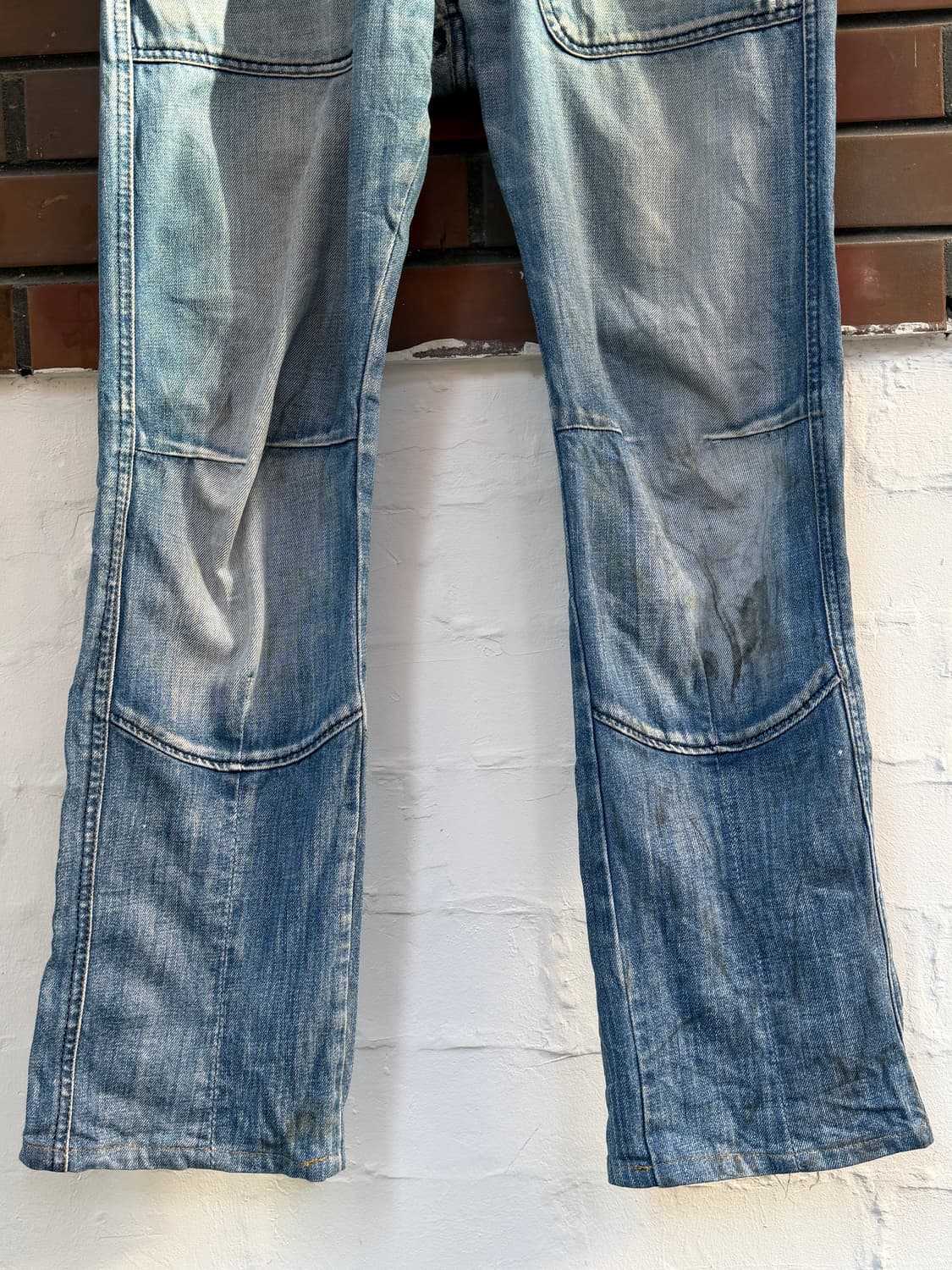 DIESEL 디젤 SLICKAP 로우라이즈 데님 진 W32 상품이미지4