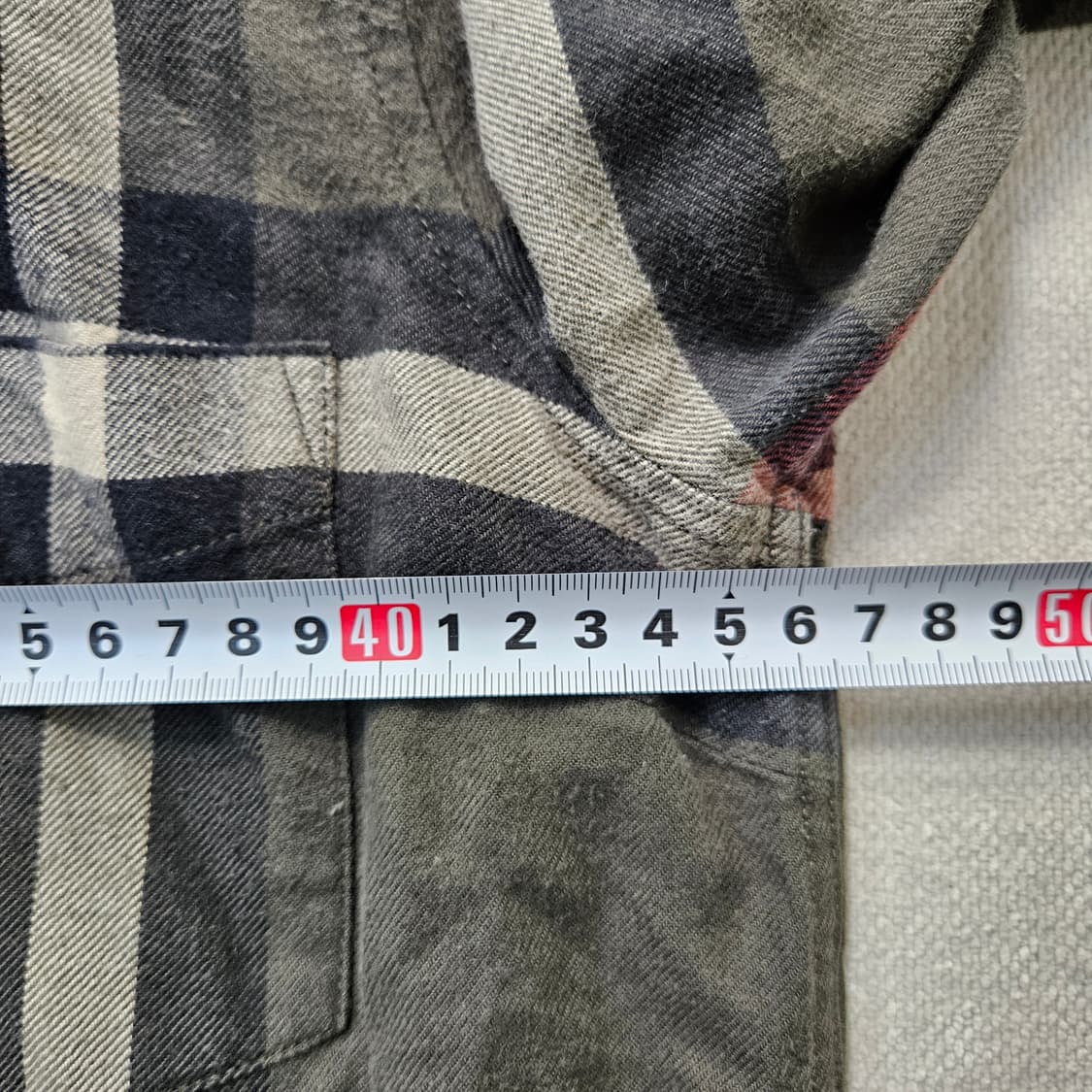 95 빈폴 체크 셔츠 0306Y 상품이미지5