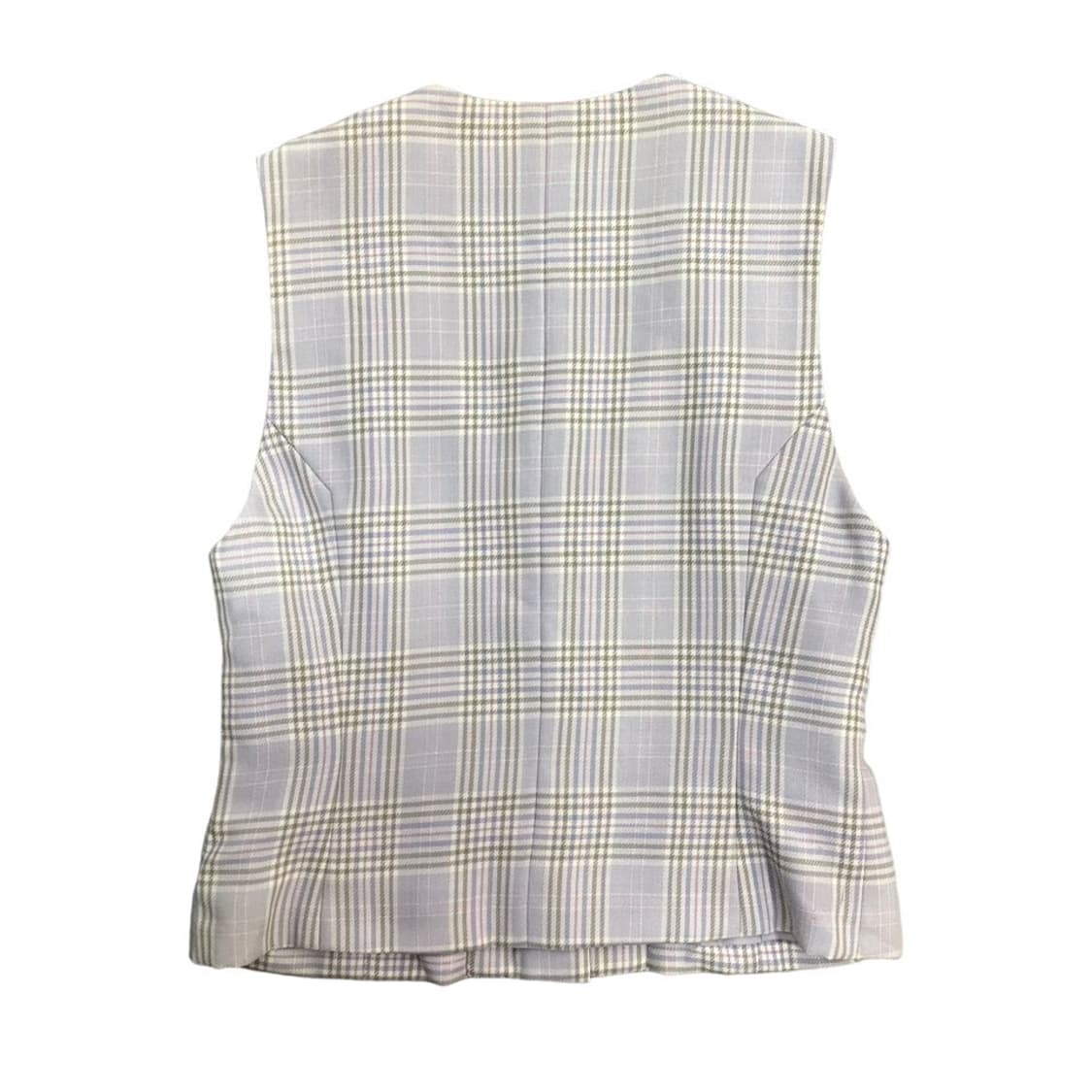 꾸레쥬 체크 베스트 상품이미지2