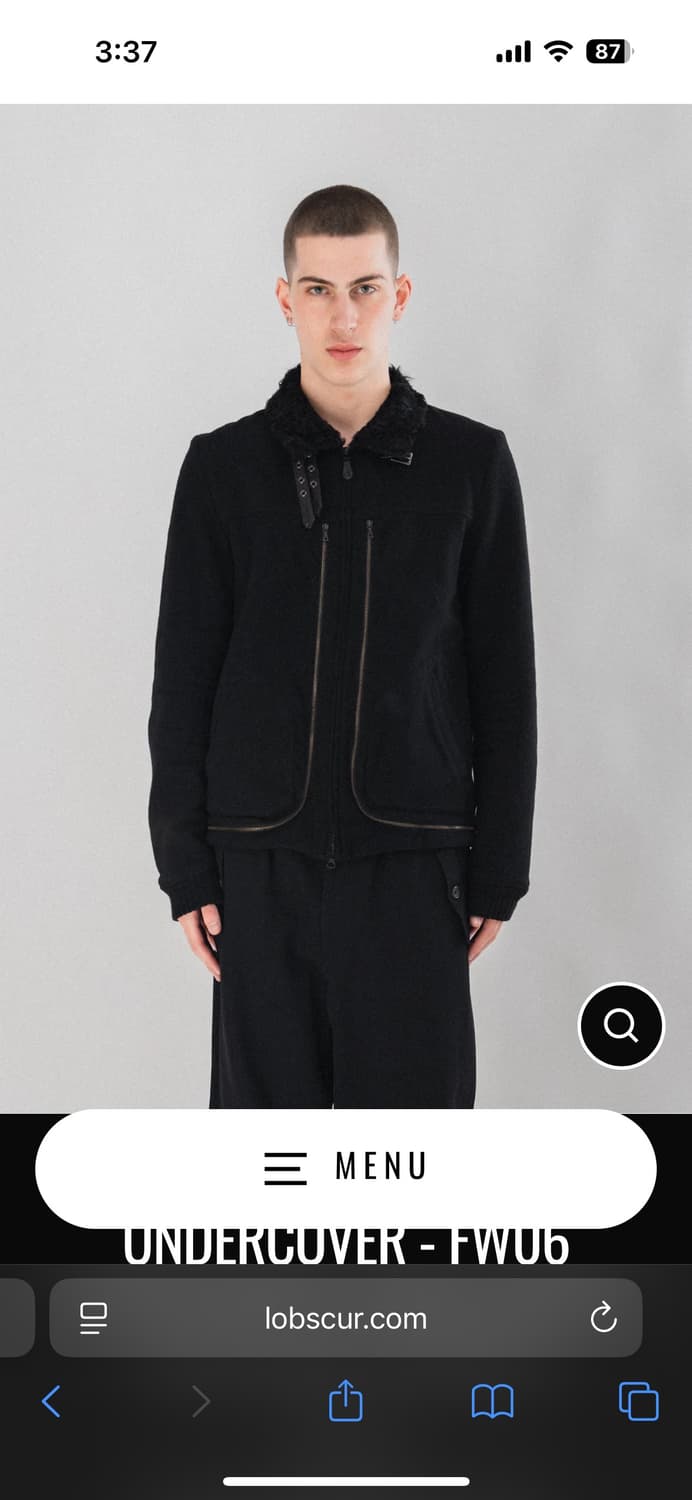 언더커버 울 퍼자켓 2사이즈 상품이미지4