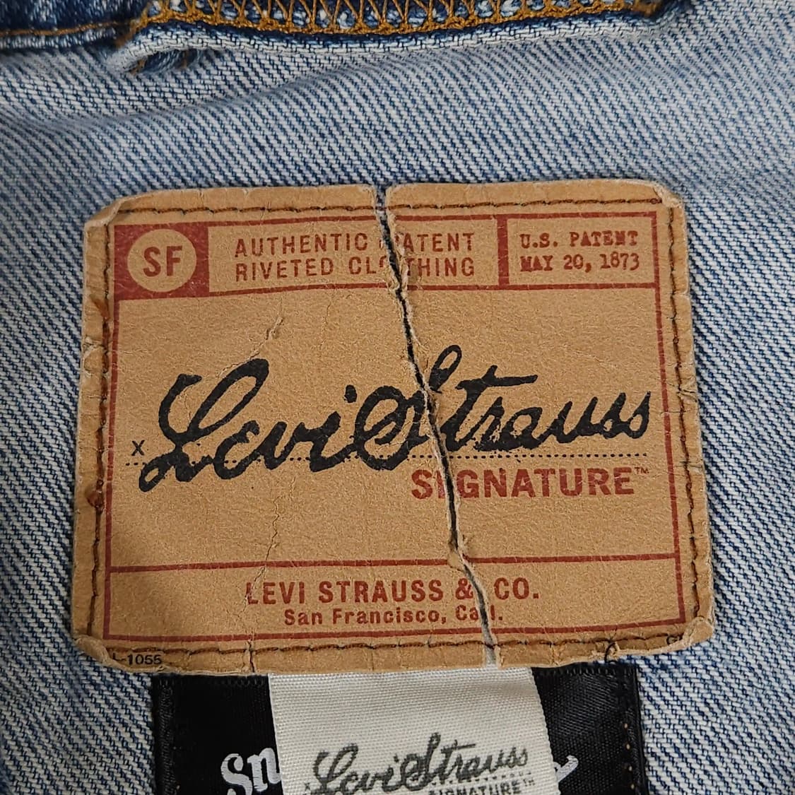 105)LEVIS 리바이스 시그니처 커스텀 데님청자켓 루즈핏 상품이미지8