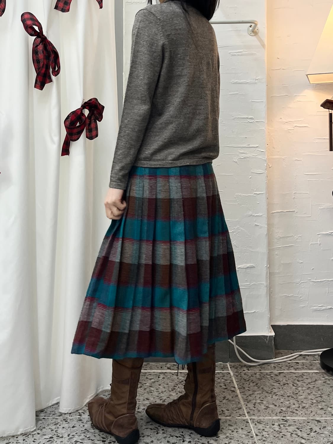 Pom-Pom brown knit 상품이미지4