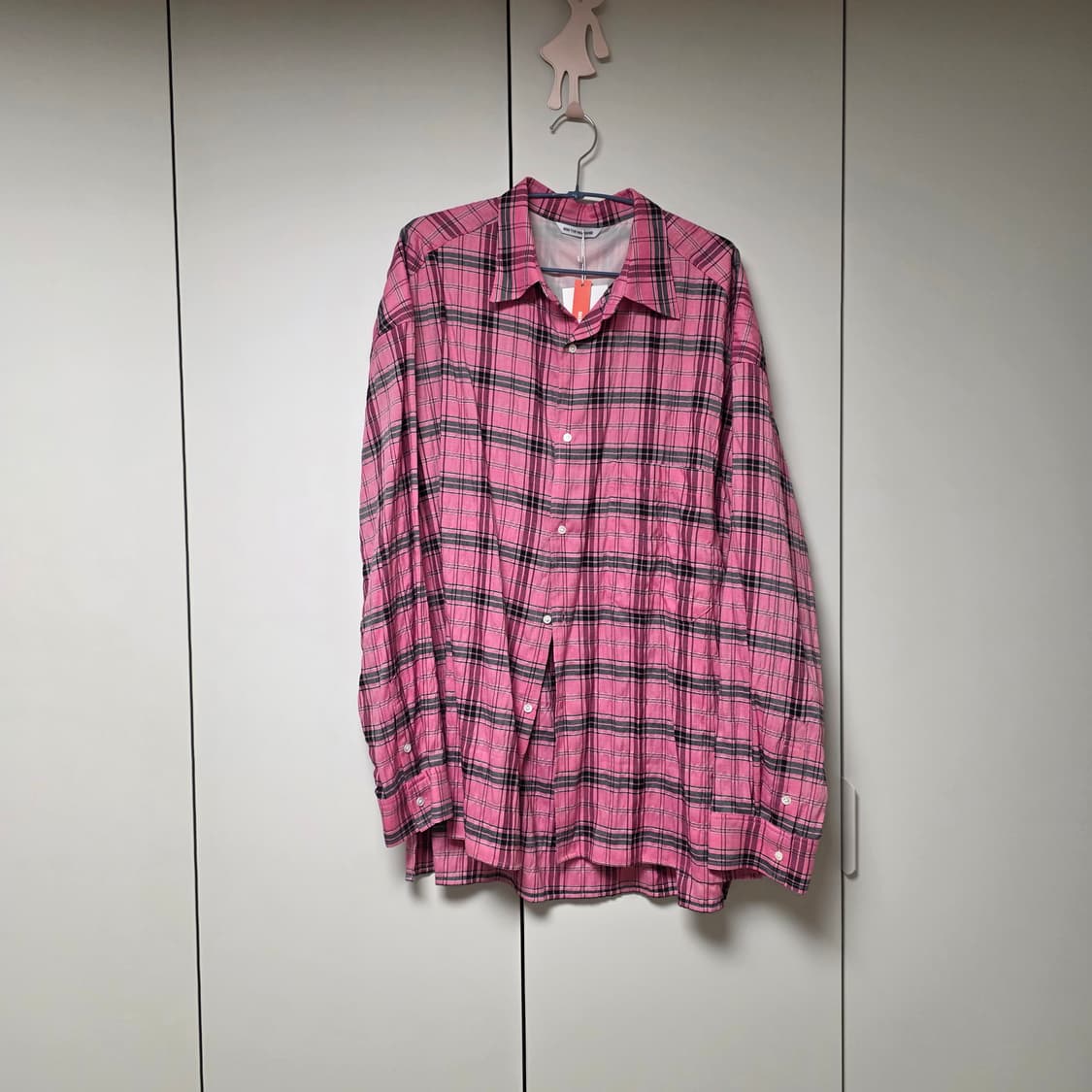밈더워드로브 믹스베리 핑크 셔츠 3사이즈 새제품 상품이미지2