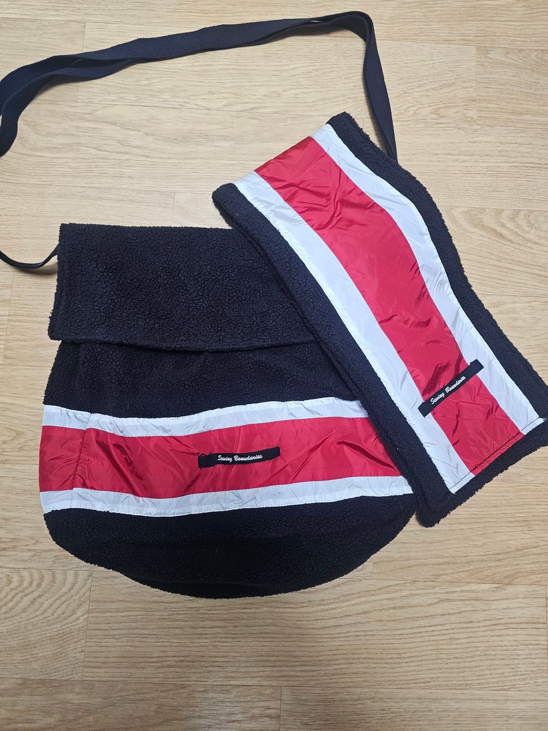 새상품 소잉바운더리 가방 머플러 세트(남녀공용) 상품이미지1