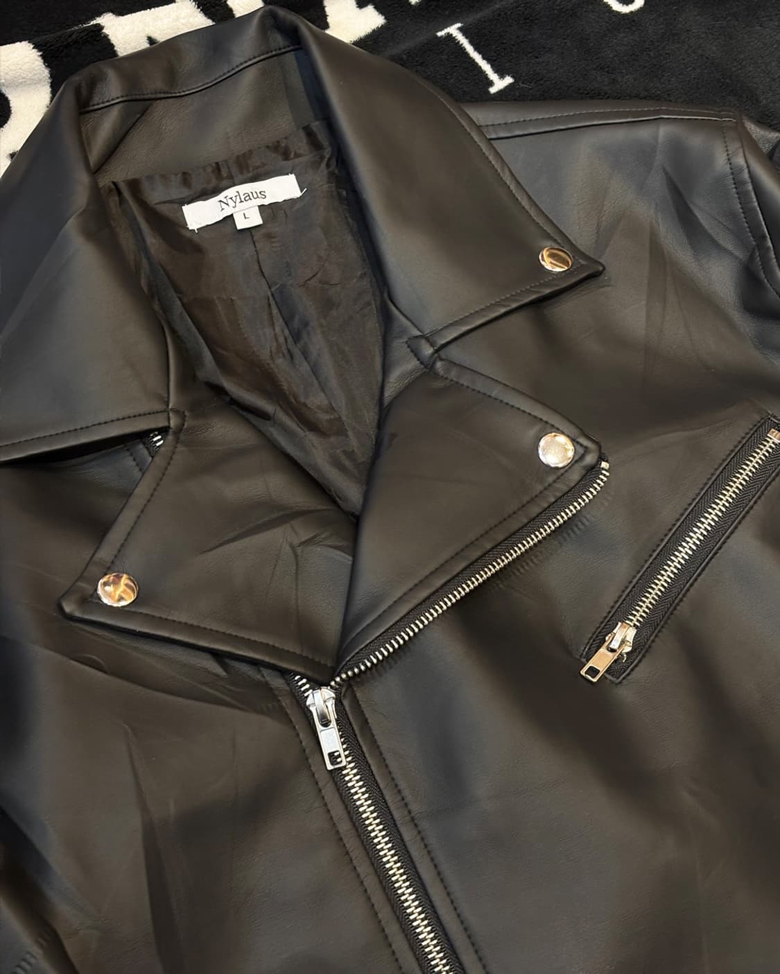 일본 nylaus 라이더 자켓 상품이미지3