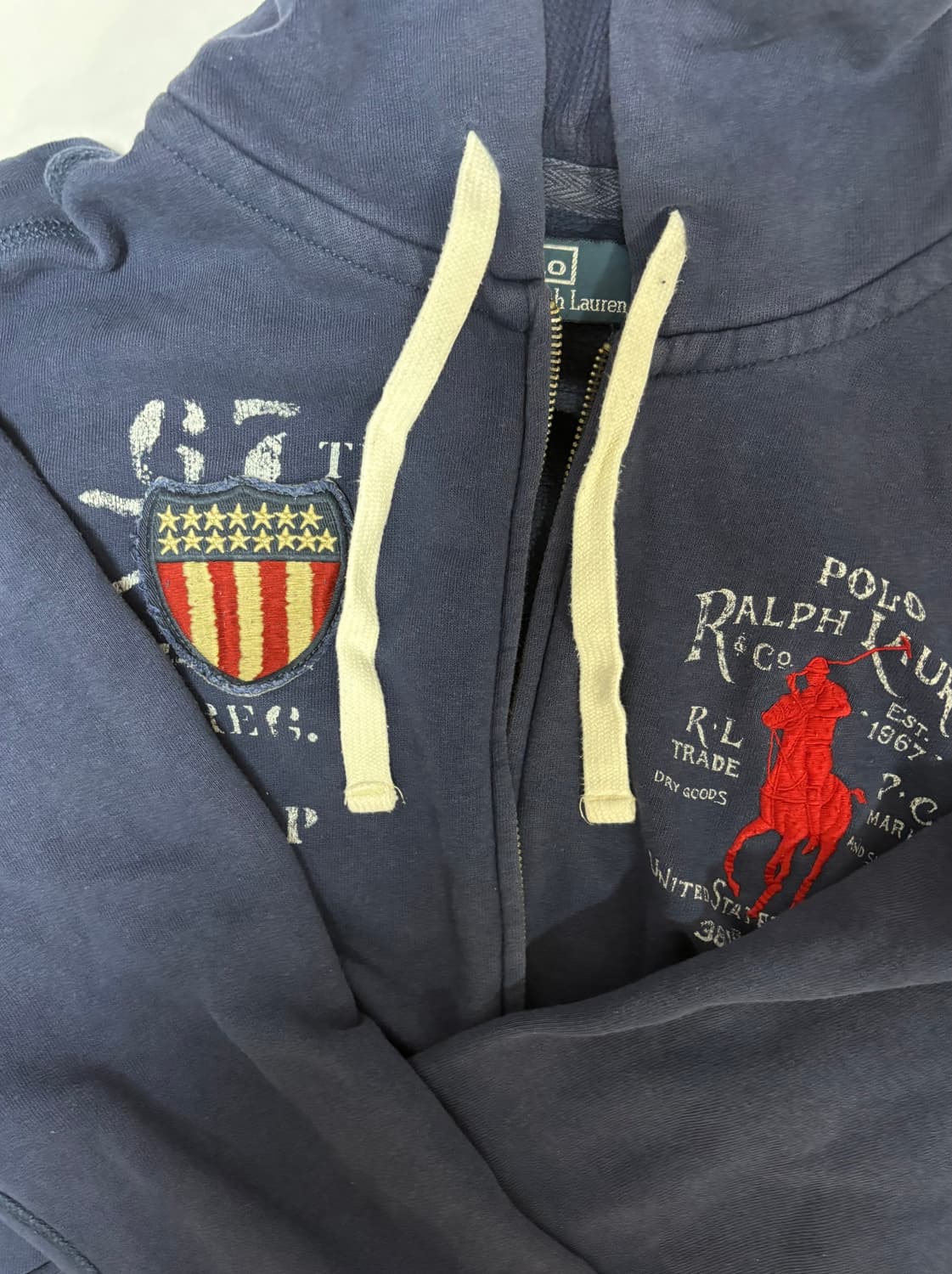 폴로 빅포니 후드집업 M 상품이미지1