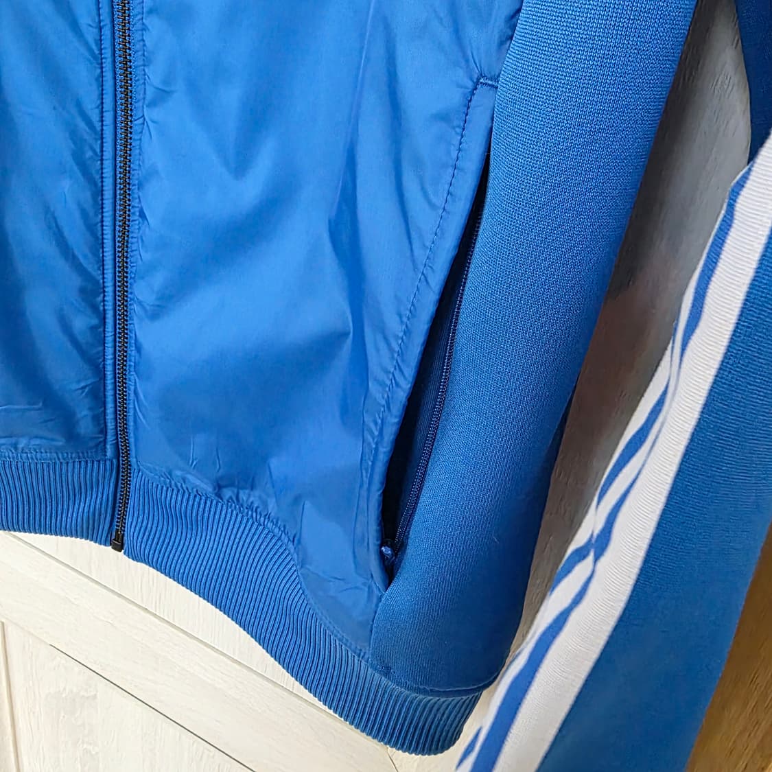 아디다스 삼선 트랙탑 블루 (100) 상품이미지5