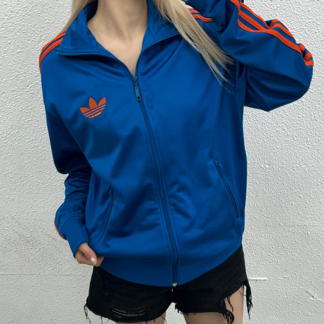아디다스 오렌지라인 블루 트랙탑 95 상품이미지2