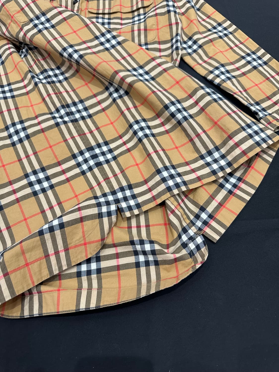 버버리 셔츠 원피스 14Y(성인가능) 상품이미지8