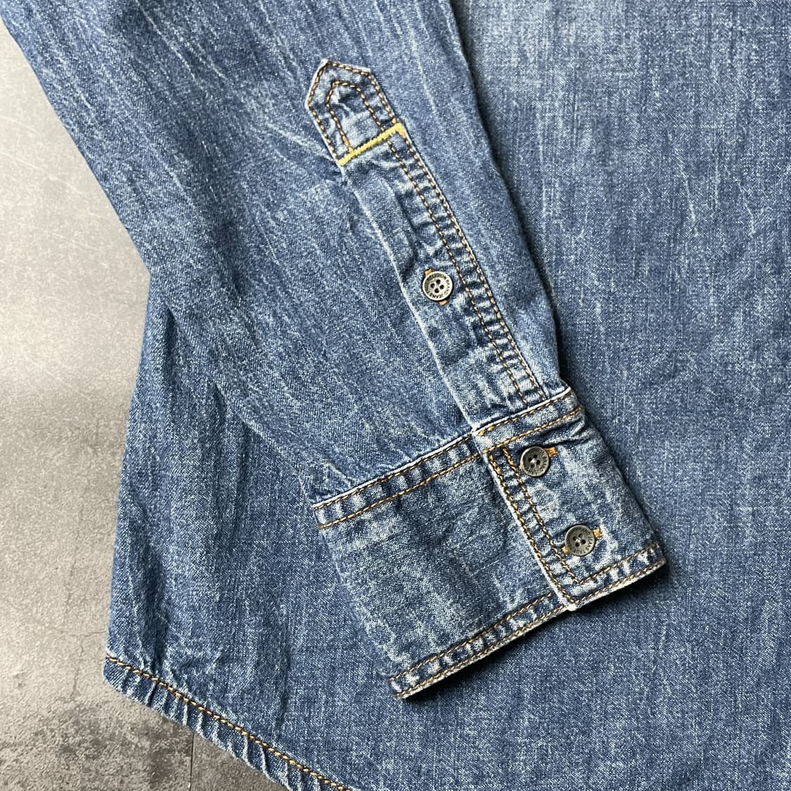 TRUE RELIGION 트루릴리젼 빈티지 데님 코튼셔츠 A00366 상품이미지5