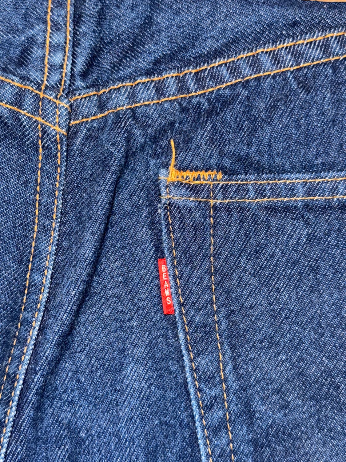 BEAMS 진청 데님팬츠 상품이미지7