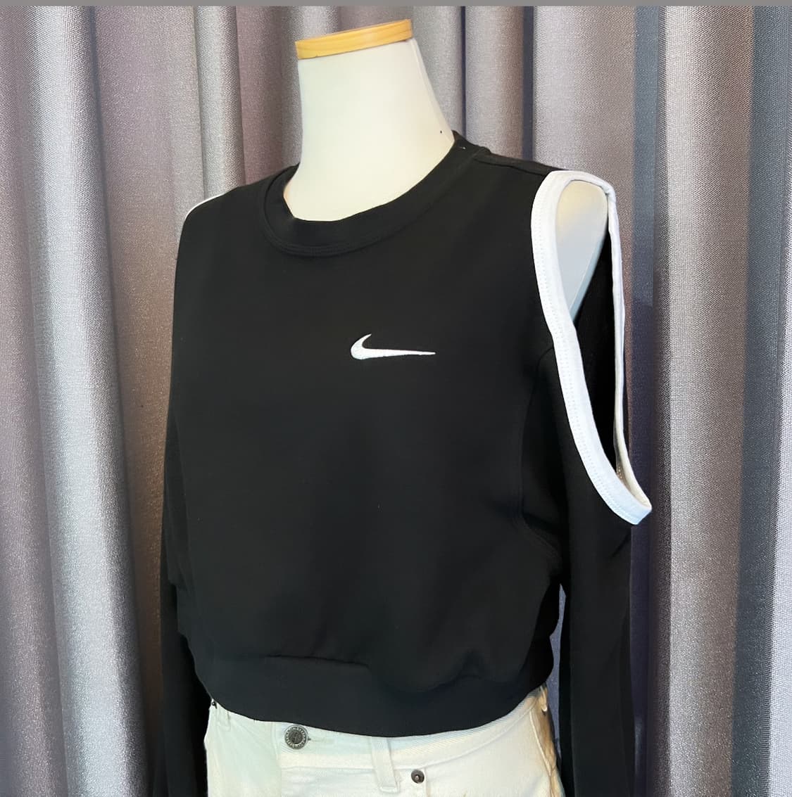 나이키  빈티지  크롭 + 홀커 리폼  상품이미지1