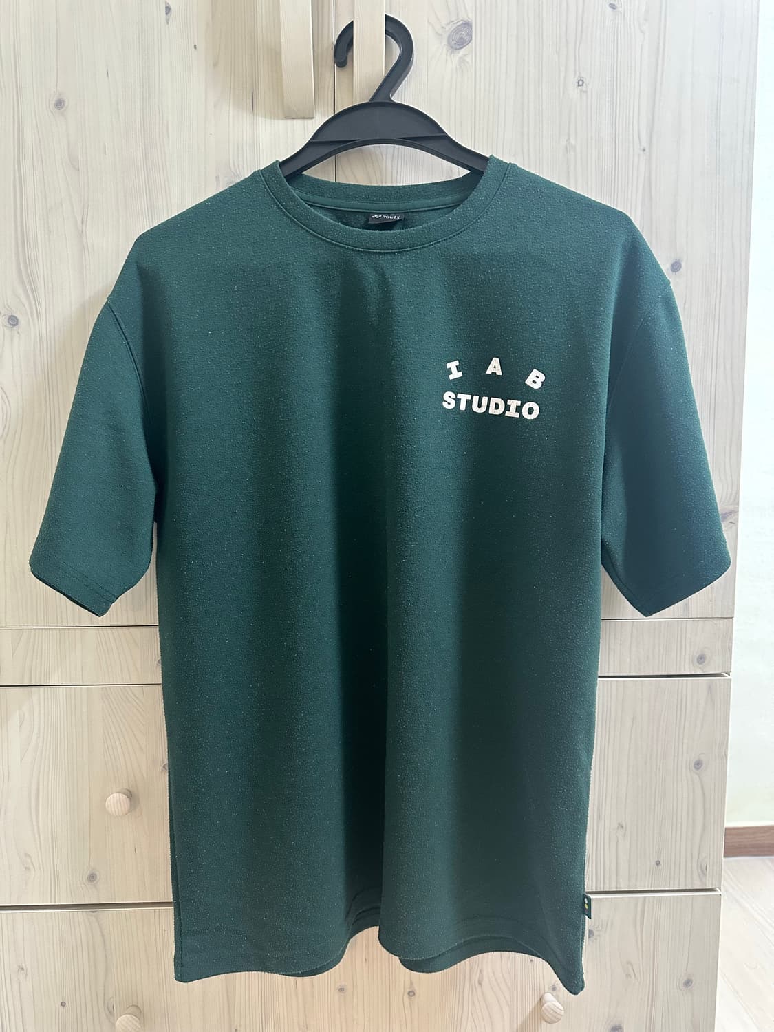 아이앱 스튜디오 x 요넥스 티셔츠 그린 L 상품이미지2