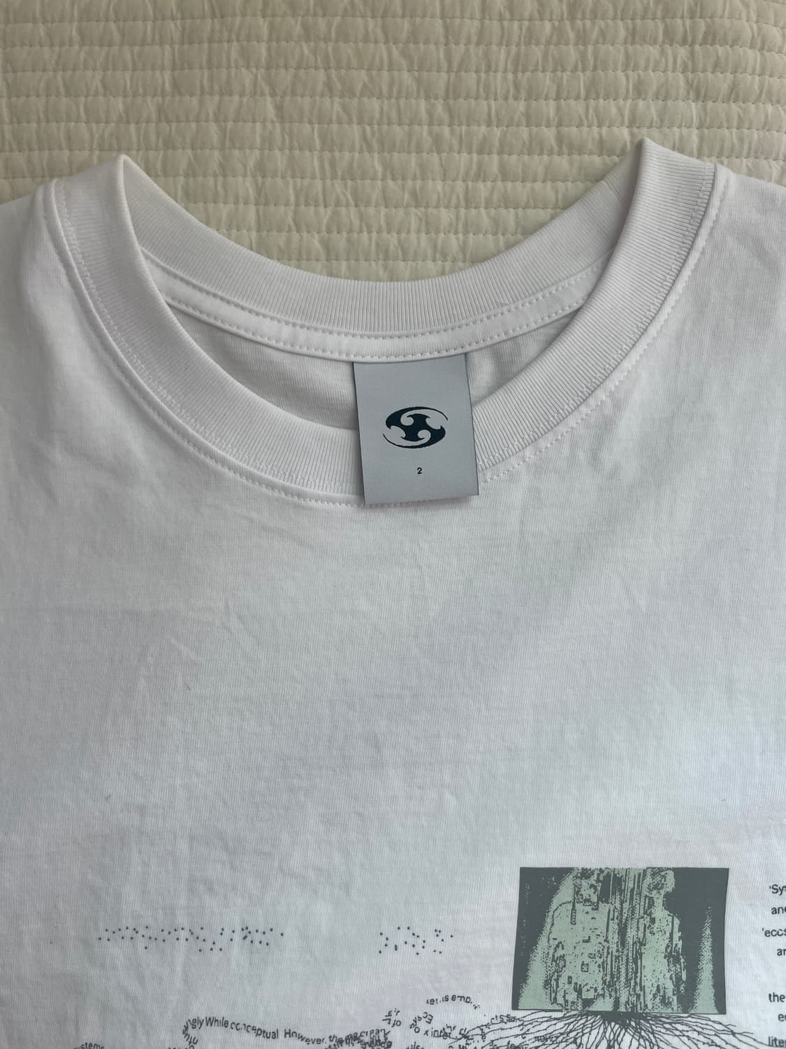 [산산기어] ORGAN SYSTEM T-SHIRT_WHITE 상품이미지4