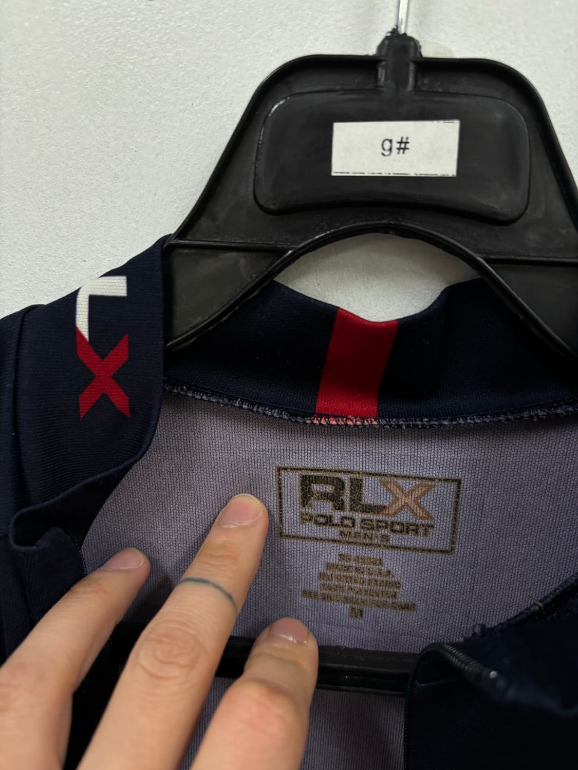 폴로 랄프로렌 빈티지 RLX 사이클링 저지 상품이미지6