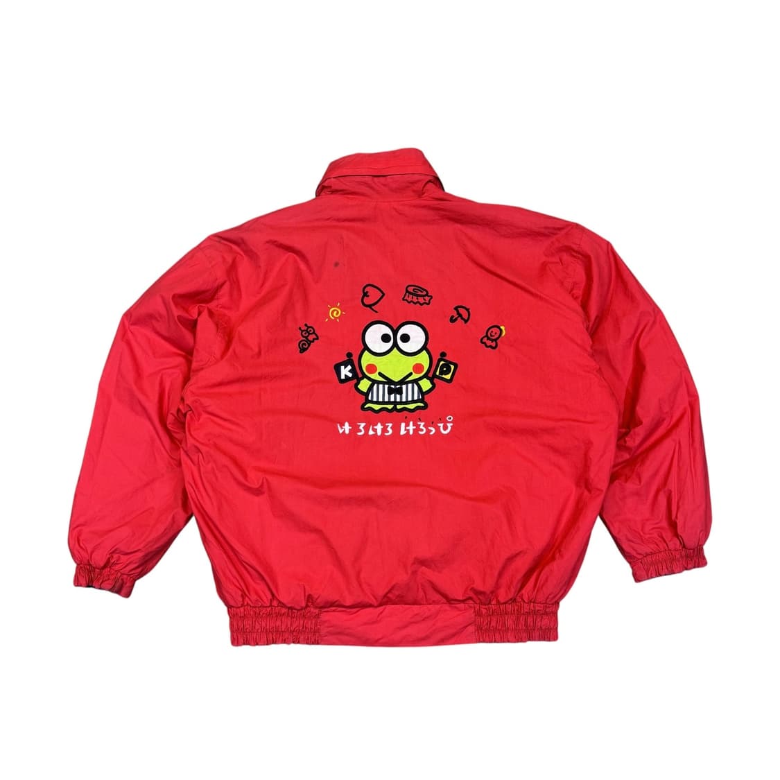 90s 케로케로 캐로피 제팬 블루종 자켓 (L)   상품이미지4