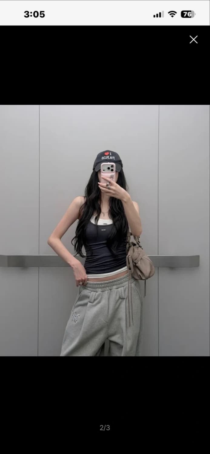 카키포인트 나시 차콜 Muted Core Sleeveless 상품이미지4