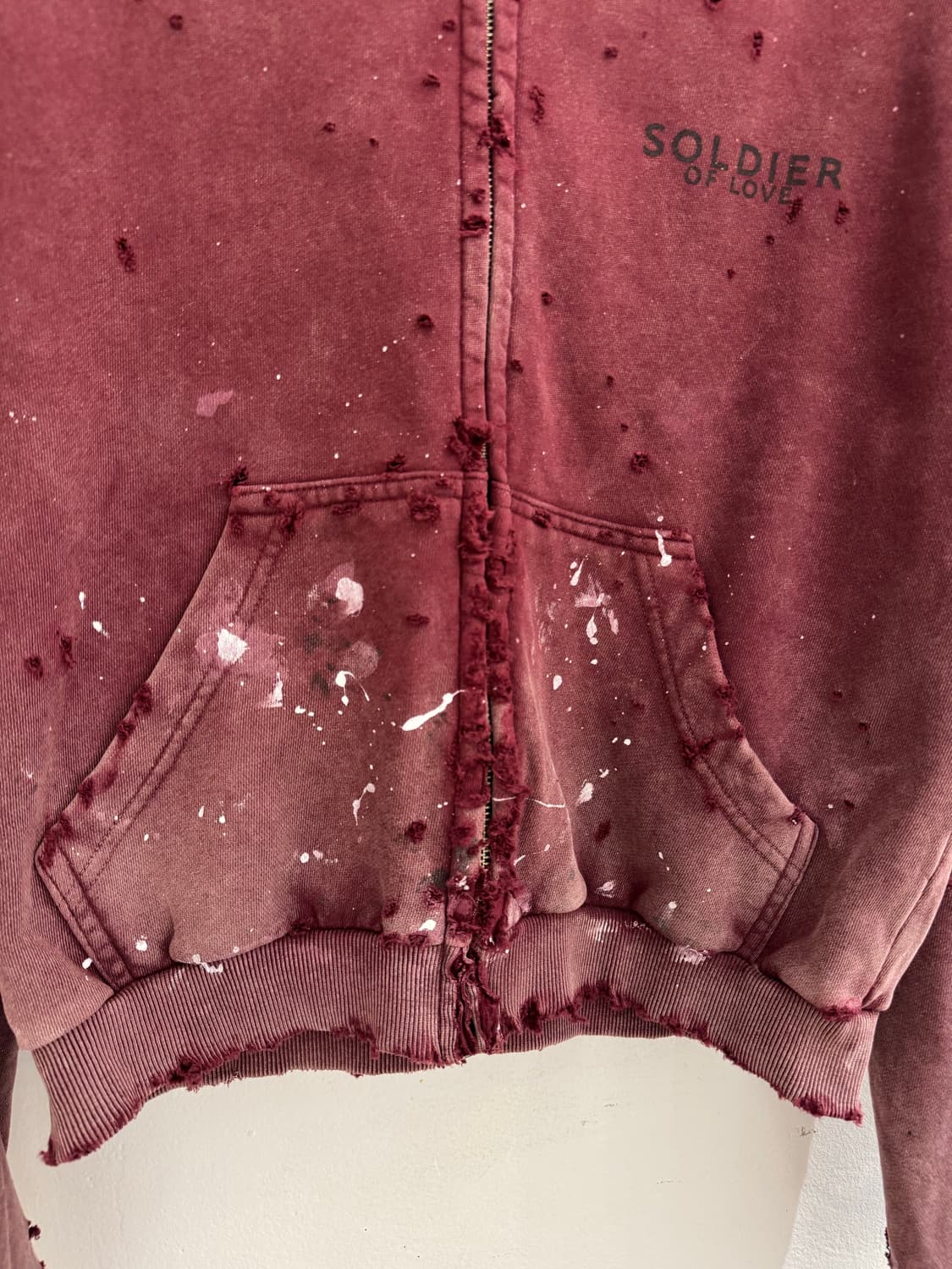 빈티지 커스텀 후드집업 상품이미지5