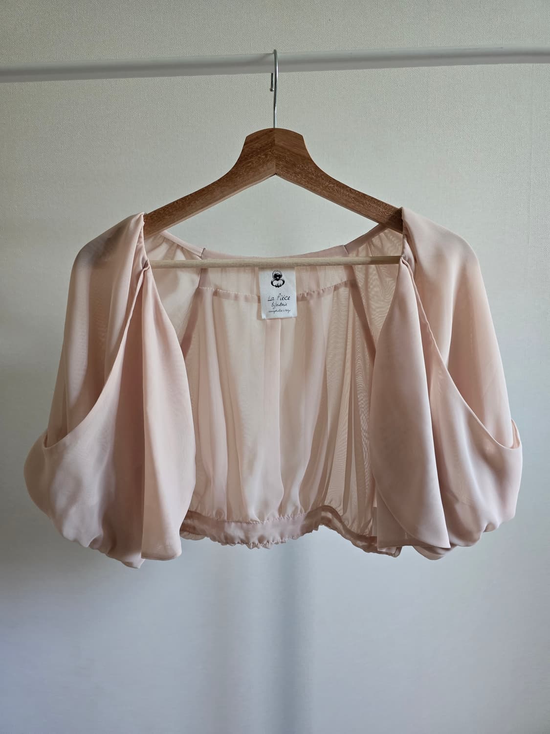 도쿄 편집샵 VOLUME CROPPED  TOP 상품이미지6