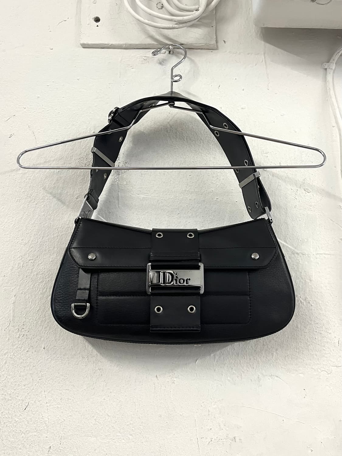 크리스찬 디올 2002 스트릿 시크 레더 콜럼버스백 상품이미지2