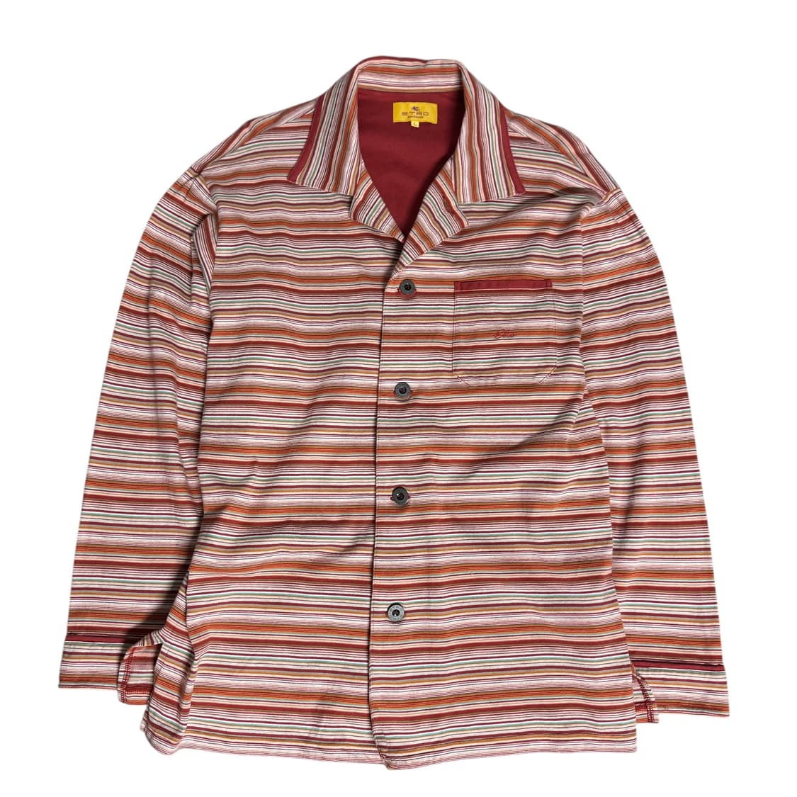 ETRO 스트라이프 코튼 셔츠 상품이미지3