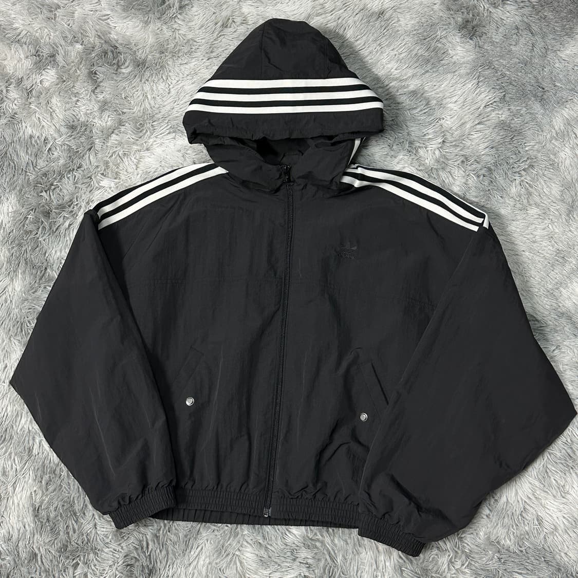 아디다스 여성 우븐 윈드브레이커 자켓 m 상품이미지2