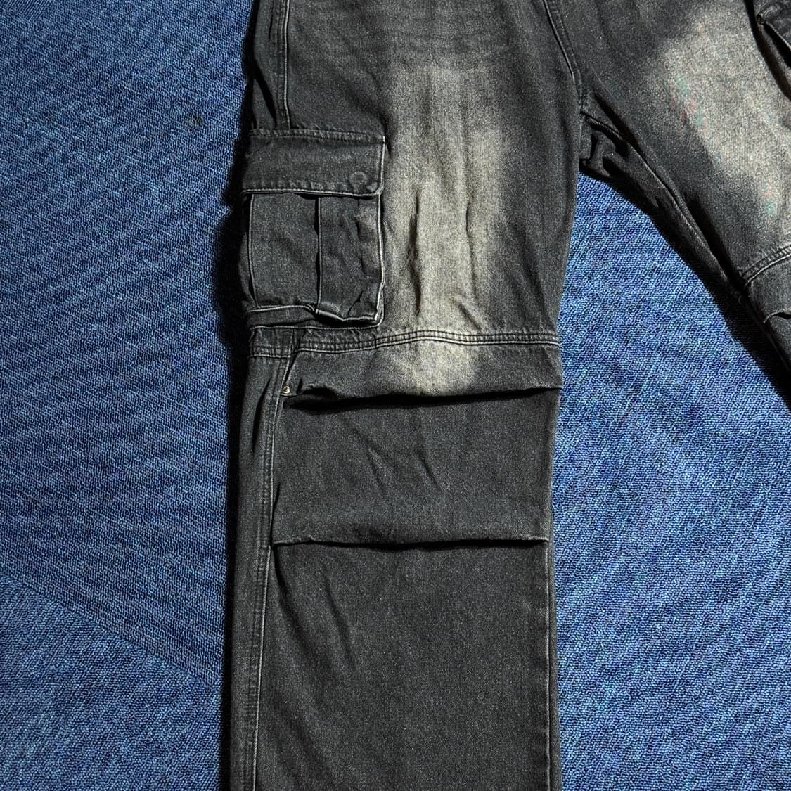 Trillion 워싱 데님팬츠 상품이미지3