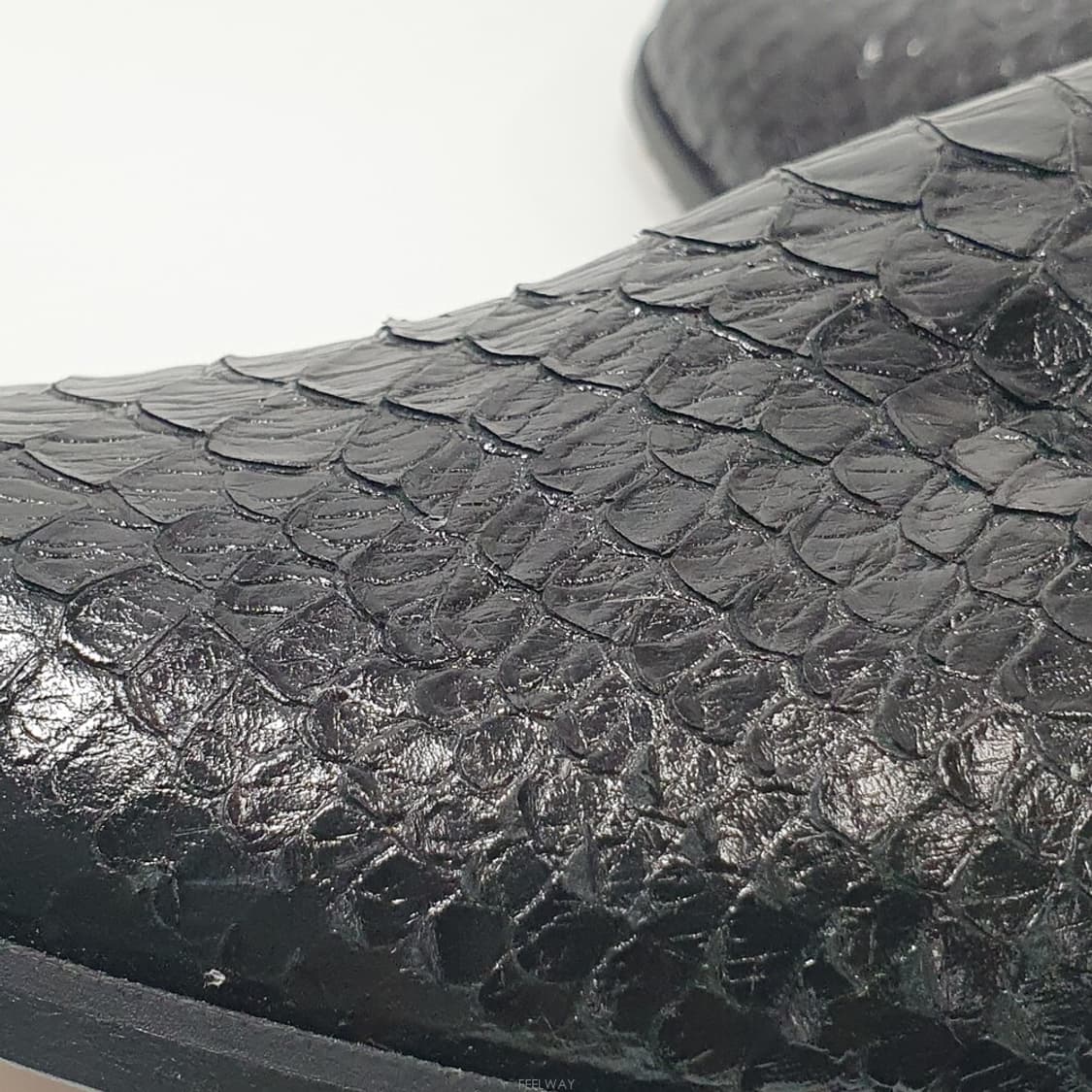 로베르 끌레제리 블랙 레더 뮬 상품이미지5