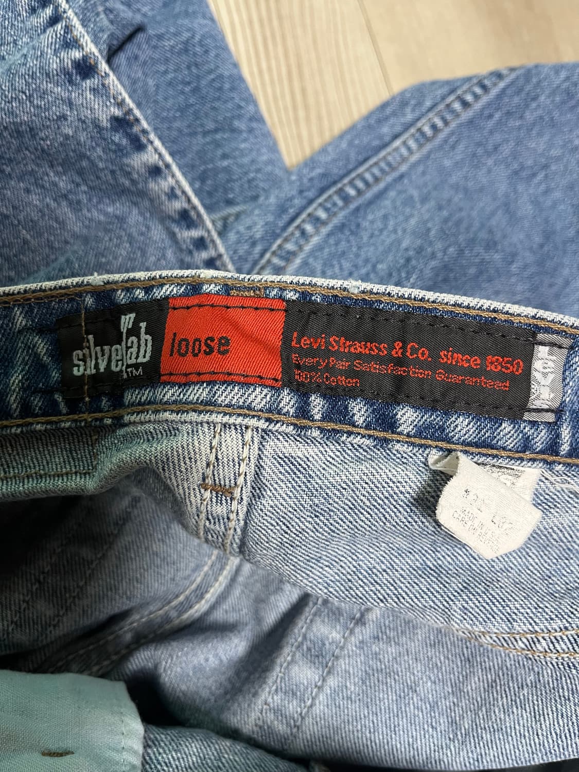 미제90s Levi’s silver tap 커팅진 상품이미지3