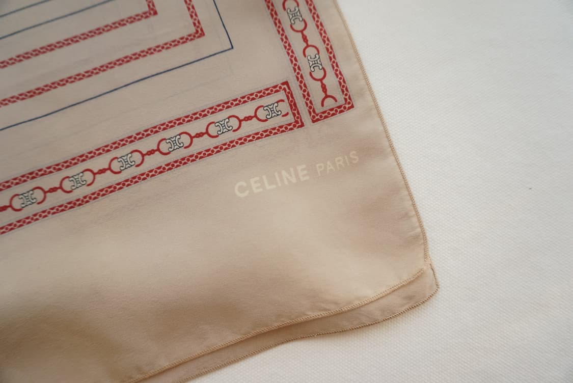 셀린느 실크 스카프 상품이미지4