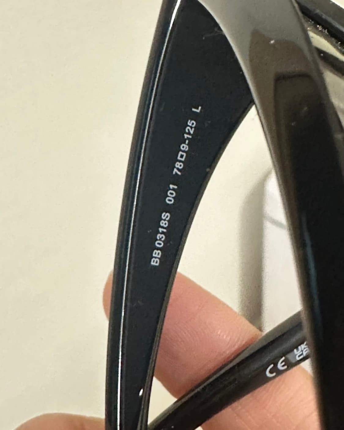 발렌시아가 BB0318S 001 BLACK 선글라스 상품이미지5