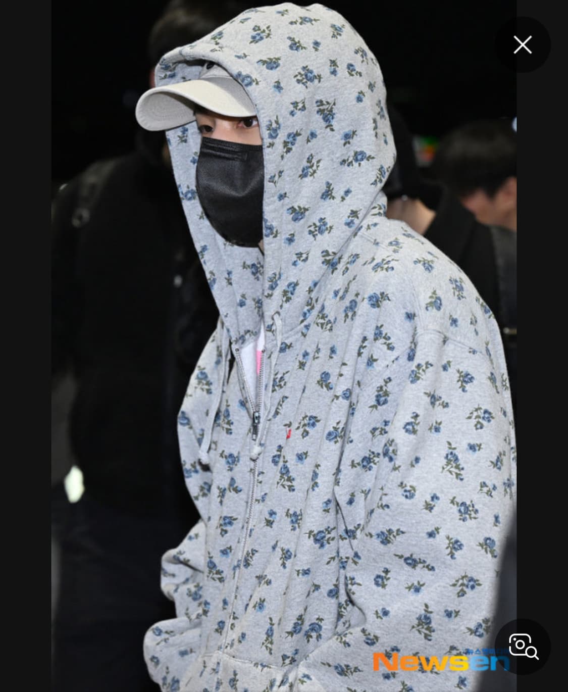 슈프림 플라워 스몰 박스 후드집업 상품이미지3