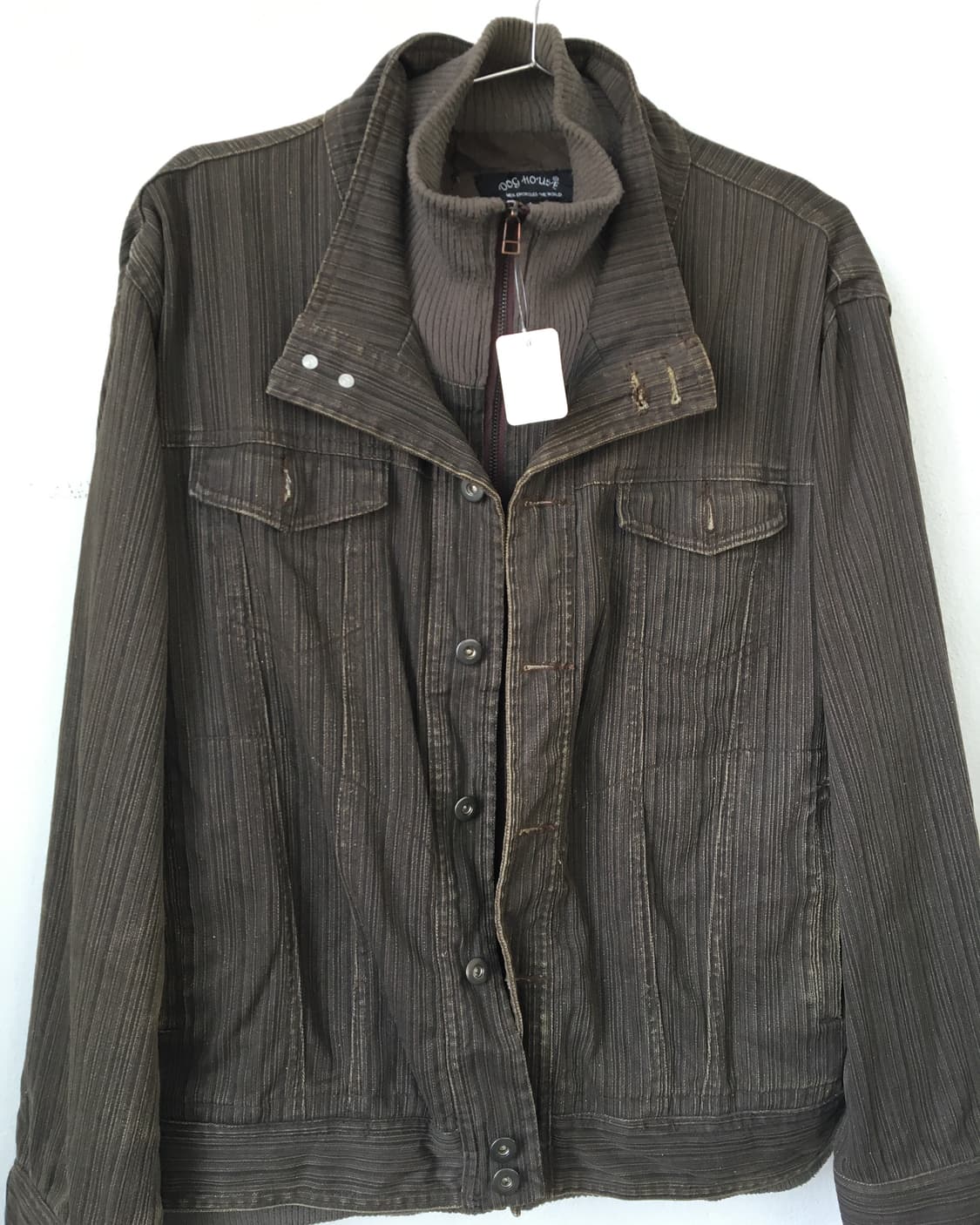 dog house Layered point high neck jacket 상품이미지4