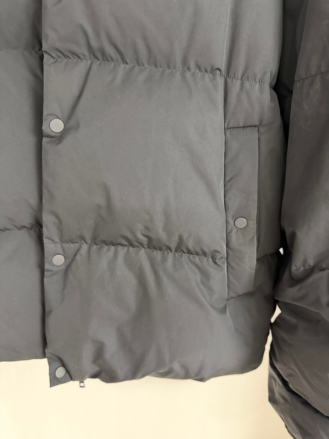 COS 코스 남성 푸퍼 숏패딩 블랙 M 상품이미지4